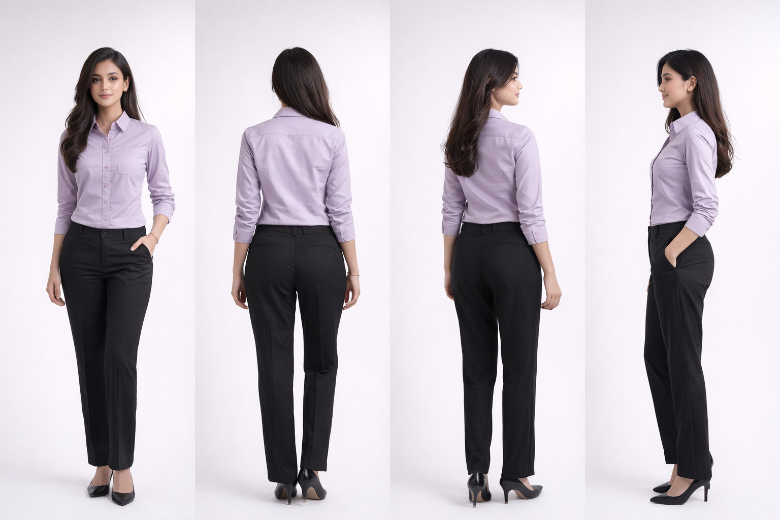 shirt pure 100% cotton for women wear - Image 5