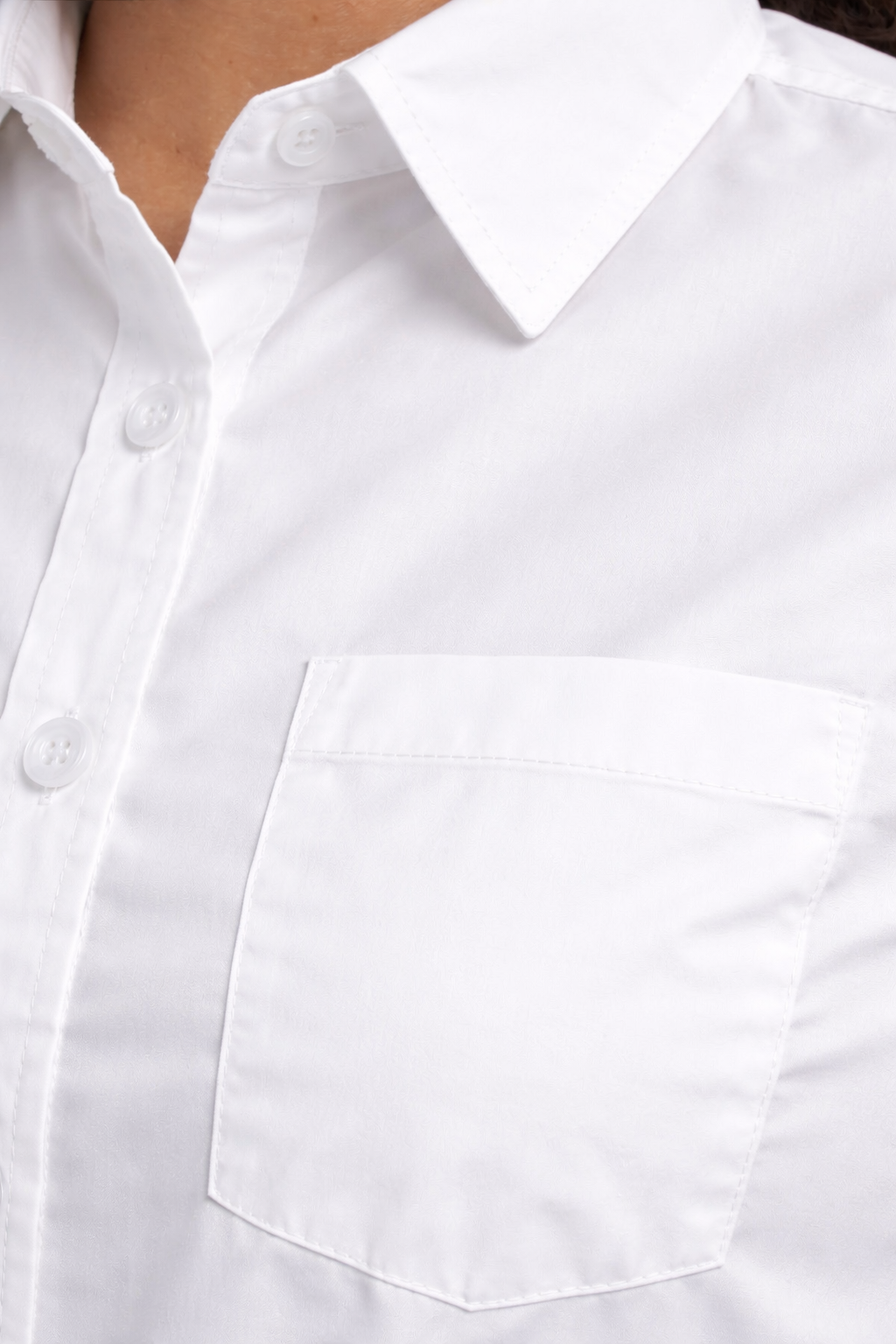 02 White shirt 100% cotton for women wear - Image 5